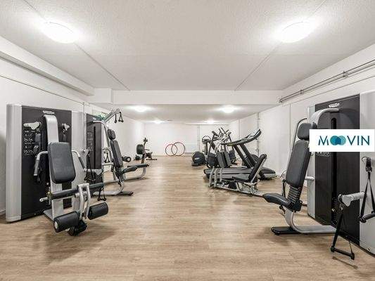 Ansicht I: Gemeinschaftsfläche: Fitnessraum