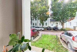 Blick aus dem Fenster