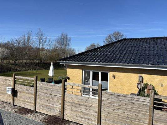 Blick auf den hinteren Garten