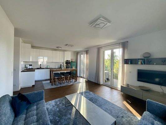 Wohnbereich mit Küche