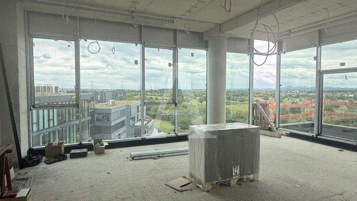 Rohbau Bürofläche - Weitblick 