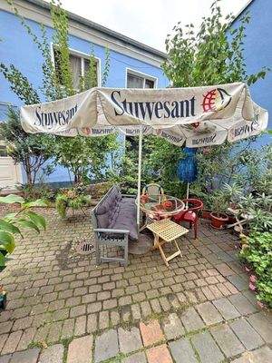 gemütlicher Innenhof