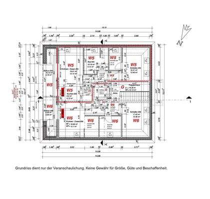 Grundriss WE DG rechts