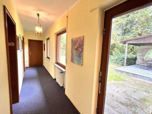 Zu den Zimmern, immer mit Ausblick