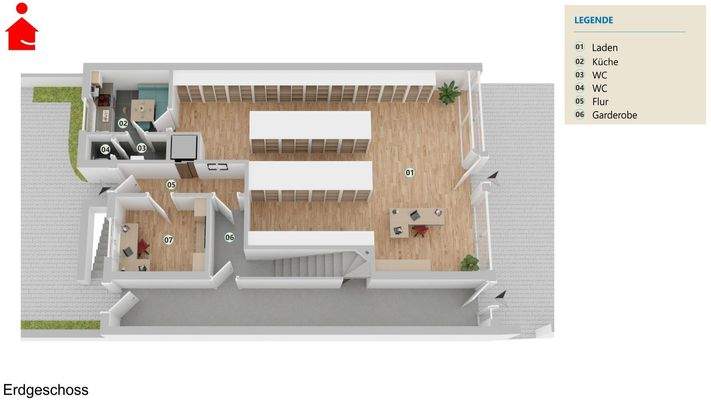 Grundriss Erdgeschoss