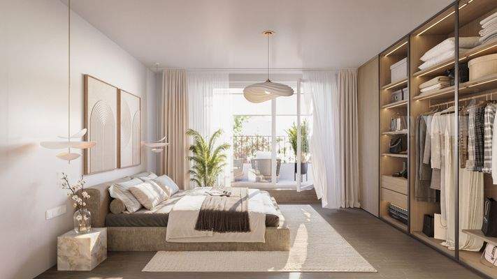 Berkenbrücker Steig - Beispiel 2 - Schlafraum