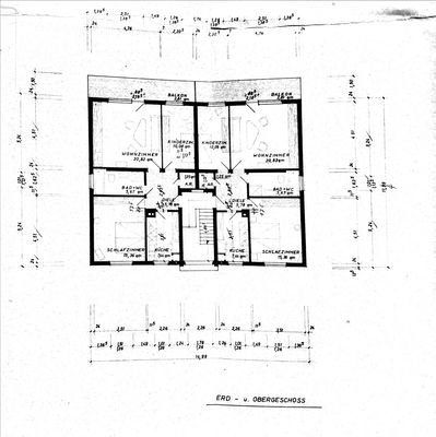 Grundriss Erd- und Obergeschoss