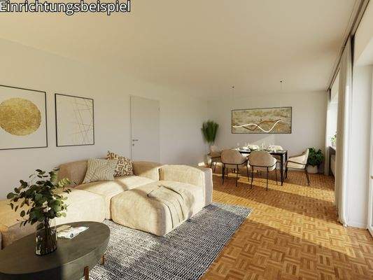 Wohnen (2) - Einrichtungsbeispiel