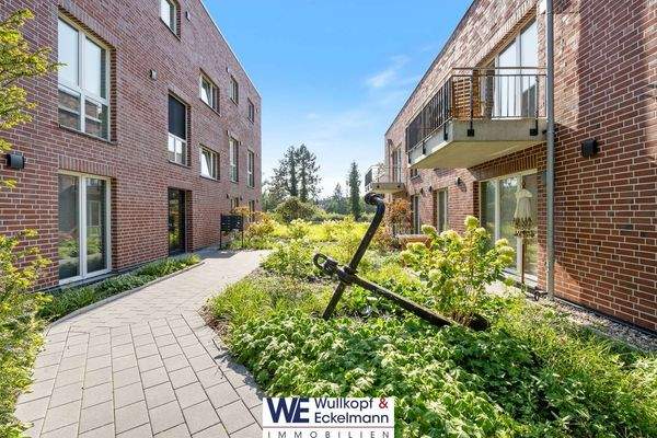 Außenansicht Gebäudezugang