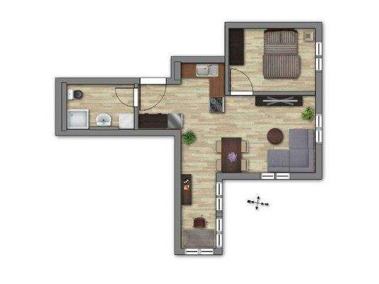 Grundriss W5 im 2.OG