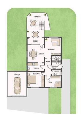 Grundriss Erdgeschoss