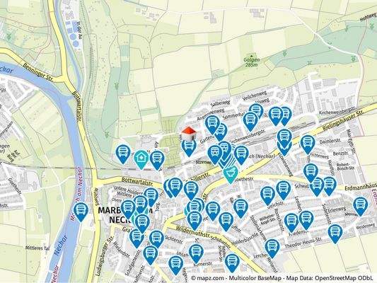 Geolyzer Kartenausschnitt