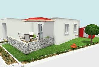 Terrasse Wohnung Bad Strassgang AW - 3D Foto gen