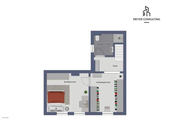 Grundriss Obergeschoss