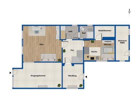 Grundriss Erdgeschoss