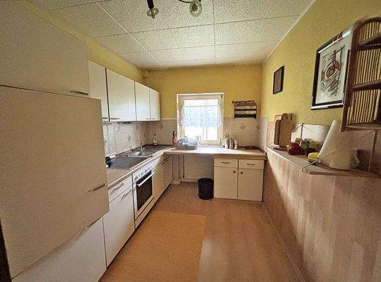 Küche im Kellergeschoss