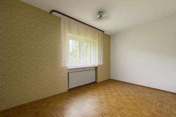 Schlafzimmer bereinigt