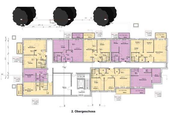 Grundriss 2. Obergeschoss