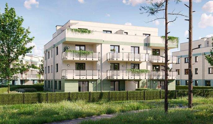 Moderne Eigentumswohnung im Mehrfamilienhaus