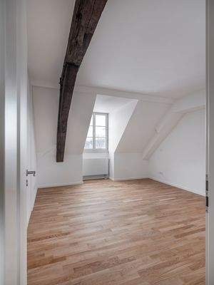 Schlafzimmer mit Eichenparkett