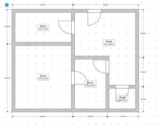Grundriss EG Osterfeld 