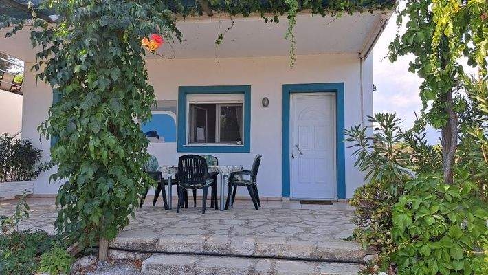 Kreta, Douliana: Faszinierendes Haus mit Meer- und Bergblick