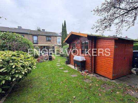 Garten und Gartenhaus