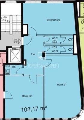 Grundriss Kirchenweg 16 I 103,17 m² 