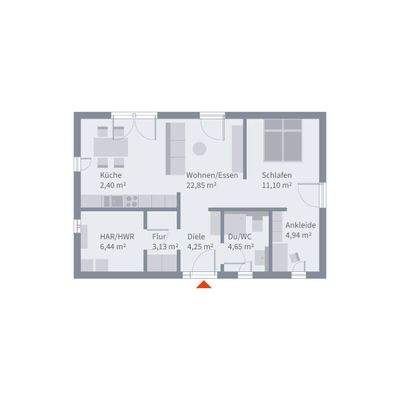 Grundriss Erdgeschoss