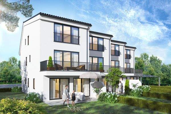 Ansicht 2 Reihenhäuser