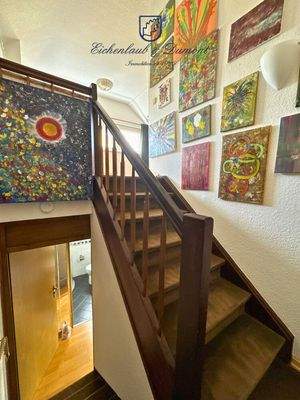 Treppe zum ausgebauten DG