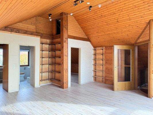 DG Zugang zu Zimmer-Bad-Schlafzimmer-Treppe