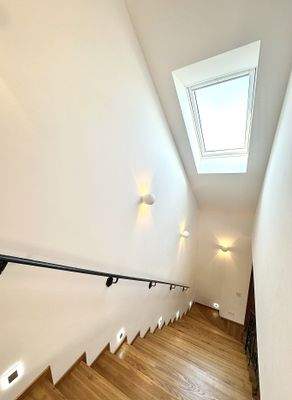 Treppe zum 1. Obergeschoss