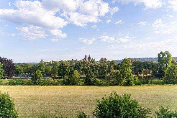 Blick von der Dachterrasse
