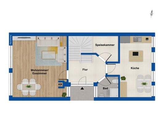 Grundriss Erdgeschoss