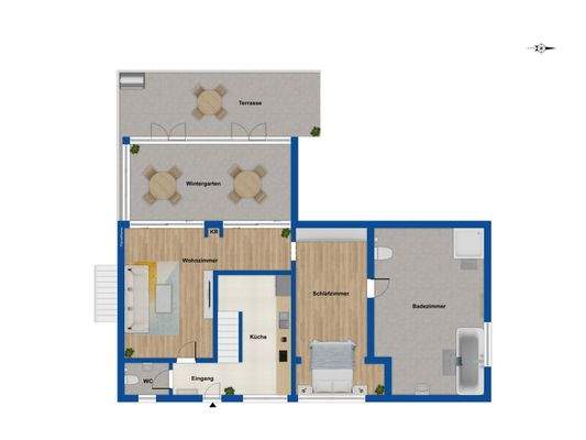 Grundriss Erdgeschoss