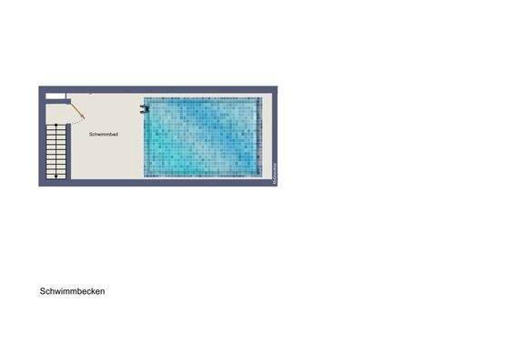 Grundriss Schwimmbecken