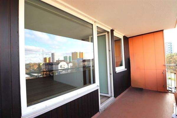 Loggia mit Panoramafenster