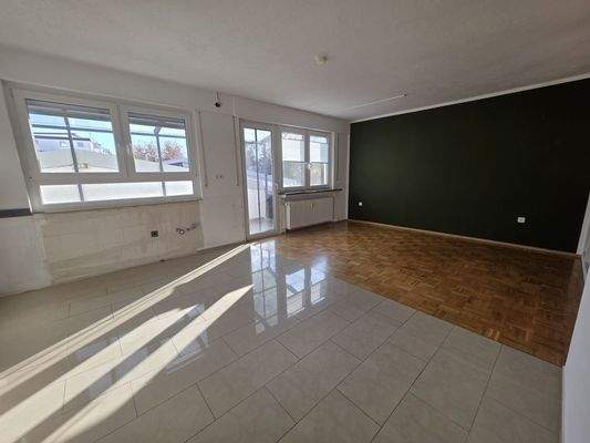 Esszimmer mit offener Küche