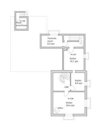 Grundriss-Kellergeschoss