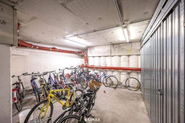 praktischer Fahrradraum