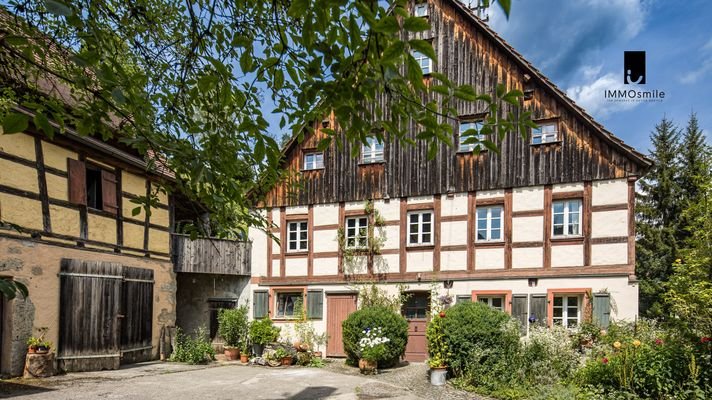 Denkmalgeschütztes Bauernhaus in Großenohe bei Hiltpoltstein