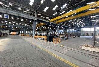 Innenansicht Hallenfläche