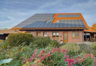 Ansicht von der Straße