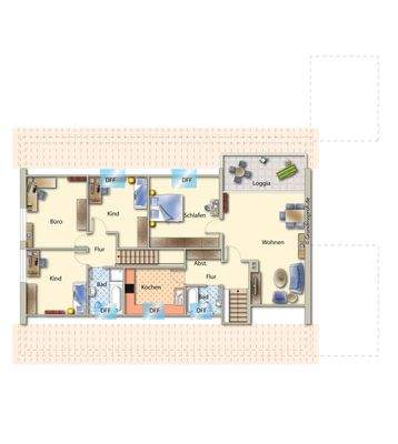 DG-Beispielmöblierung