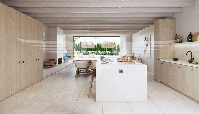 Visualisierte Küche