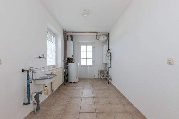 Der geräumige Hausanschluss / Abstellraum