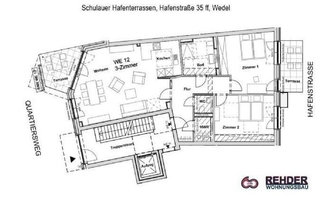 GR WE 12 - barrierefreie EG-Wohnung