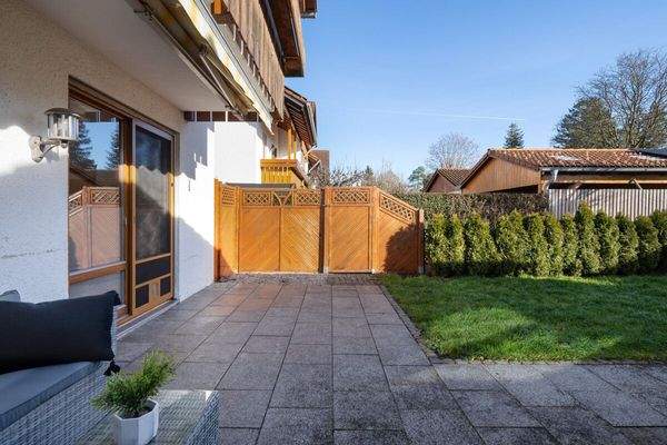 Geschützter Platz in der Sonne