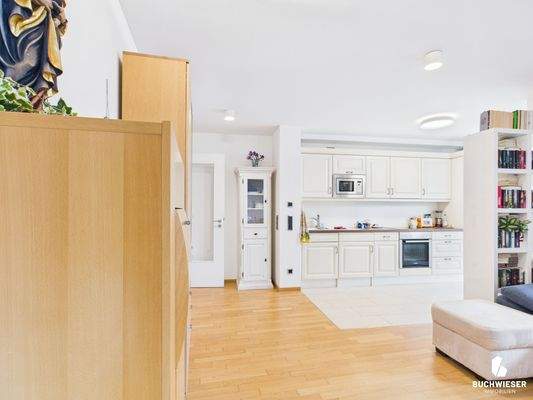 Moderne barrierefreie Küche